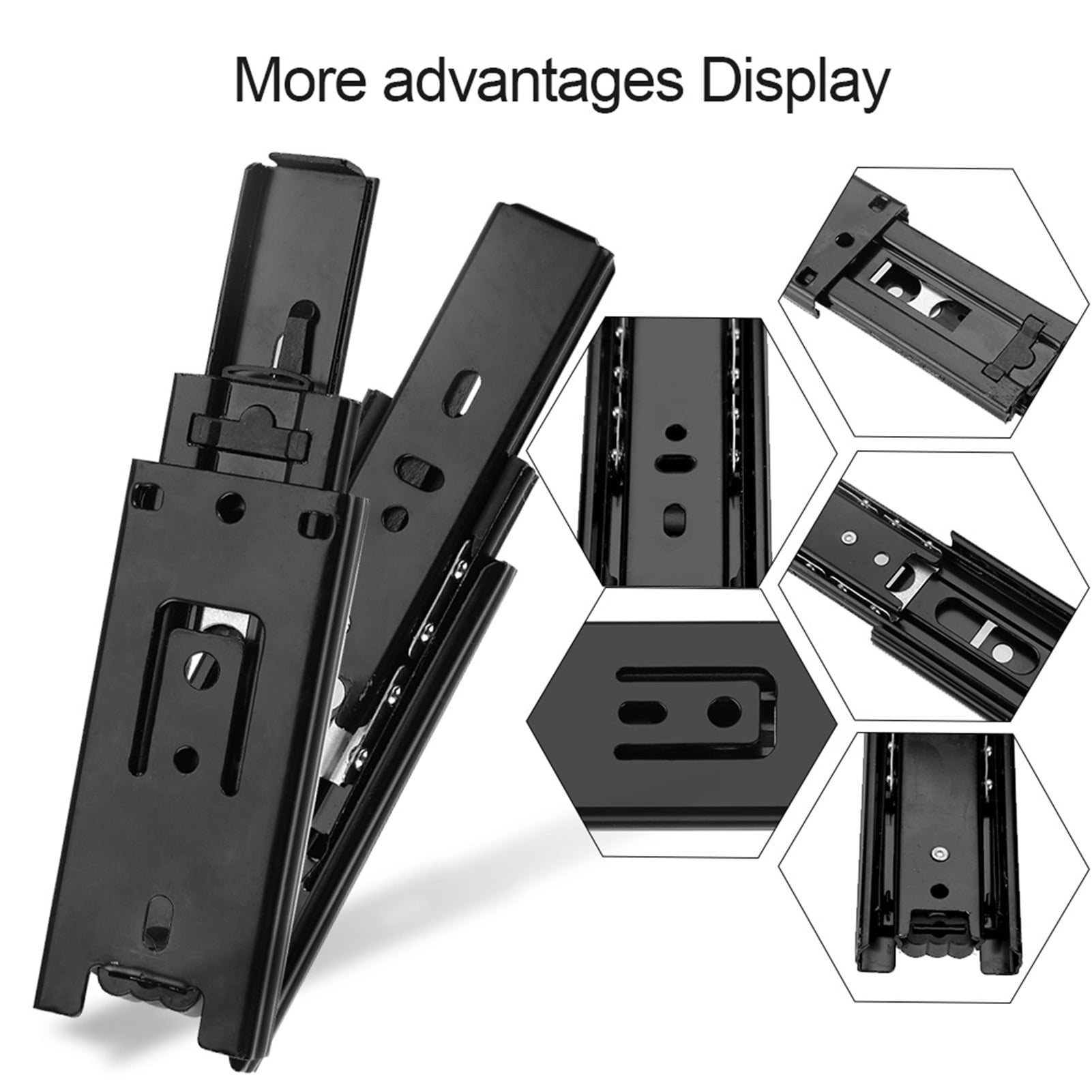 Drawer Slide, Furniture Guide Rail Guide Slide, High Strength Short