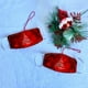 thumbnail image 5 of XWSHYW Decoraciones Navideñas Adornos Colgantes de Tiras de Cuerda para Mascarillas Hermosos y Prácticos de Feliz Navidad, 5 of 5