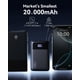 thumbnail image 3 of Power Bank INIU 20000mAh 45W Carga Rápida con Cable USB-C, 3 of 5