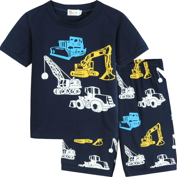 Little Hand Little Hand Toddler Boys Pajamas 100 Cotton Summer Pjs