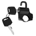 thumbnail image 4 of L Porción De Seguridad De Bloqueo De Casco De Motocicleta, Se Ajusta A La Mayoría De Los Manillares De 22 Mm, Material Duradero, Protección De Arañazos, 2 Llaves Incluidas,, 4 of 7