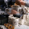 thumbnail image 4 of Youeon Small Canister Sets for Kitchen Counter, 25 Oz Coffee Sugar Tea Canister Set, Metal Vintage, 4 of 9