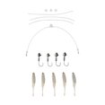 thumbnail image 3 of Berkley Triple Minnow Rig Kit, 3in, White Shiner, 3 of 5
