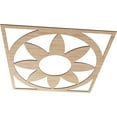 thumbnail image 2 of 30"OD x 10 3/8"ID x 1/4"T Blume Wood Fretwork Pierced Ceiling Medallion, Alder, 2 of 3