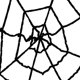 thumbnail image 5 of Tela Decorativa de Telaraña de Telaraña Negra / Blanca Grande de 5 Pies Decoración Colgante de Halloween Yotijar Las arañas de Halloween de las correas, 5 of 7