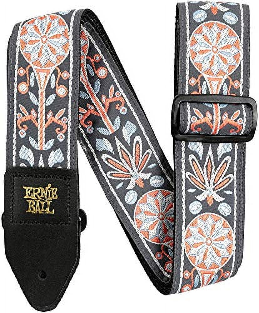Ernie Ball Tangerine Nightmist Jacquard Guitar Strap P04634
