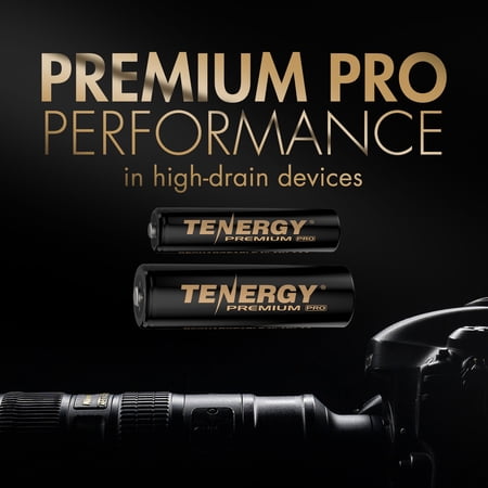 Tenergy Premium PRO Rechargeable AA and AAA Batteries Combo, High Capacity Low Self-Discharge 2800mah AA and 1100mAh NiMH AAA Battery, 8 Pack, 4 AA and 4 AAA