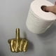 thumbnail image 5 of Middle Finger Toilet Paper Holder,Symbol of Defiance Fun 3D Printing Wall Mount, 5 of 5