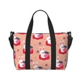thumbnail image 2 of Sigee Bunny And Strawberry for Hand Travel Bag,Sports Tote Gym Bag for Men and Women, 2 of 7