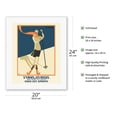 thumbnail image 2 of Sainte-Croix and Les Rasses Switzerland - Ski Resort - Swiss Federal Railways - Vintage Railroad Travel Poster by H.R. c.1922 - Fine Art Rolled Canvas Print 16in x 20in, 2 of 4