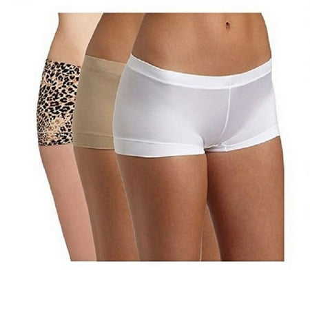 Maidenform - Maidenform Womens Dream Boyshort Panty (5, 3 Pack (Neutral Leopard)) Small