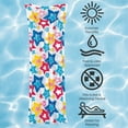 thumbnail image 5 of Pool Central 6' Blue and Yellow Stars Inflatable Swimming Pool Float, 5 of 6