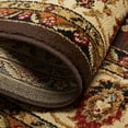 thumbnail image 6 of Home Dynamix Royalty Elati Traditional Ornate Damask Runner Area Rug, Brown/Ivory, 1'9"x7'2", 6 of 6