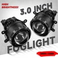 thumbnail image 5 of LED Fog Lights Projector Lens High+Low Beam Fog Lamp, 5 of 5