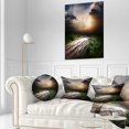 thumbnail image 5 of Designart 12" x 20" Green Polyester Throw Pillow, 5 of 5