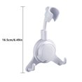 thumbnail image 4 of Soporte para cabezal de ducha Ventosa de plástico Soporte para cabezal de ducha Soporte de baño ajustable de 360 ​​°, Gris Sweethay HA006169-03B, 4 of 6