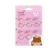 thumbnail image 1 of Juego de Clips Prichos Cutie Town Color Dorado de Metal 6 Piezas por Empaque, 1 of 4