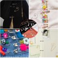 thumbnail image 6 of 8Pcs 8Styles Zinc Alloy Charms Safety Pin Brooches Set Lapel Pins for Backpack Clothes Decoration Silve, 6 of 6