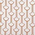 thumbnail image 2 of 26" x 26" Simply Daisy Modern Ginko Polyester Accent Pillow, Dusty Orange Qty 1, 2 of 4