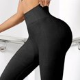 thumbnail image 6 of TGPMGRZ Leggings for Women Scrunch Lifting Gym Seamless Workout Leggings Tummy Control Yoga Pants Black Size S, 6 of 7