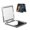 Square, variant on Pug Riding To The Moon Funny Portable Double-Sided Face Mirror Round Shape, Magnifying Compact Pocket Mirror with PU Leather Cover