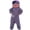 Purple#02, variant on Snuggle Goof Onesie Big Mouth Onesie Plush Pajamas Cozy Home Loungewear Fuzzy Oversized Hooded One Piece Sleepwear with Attached Tail for Adults