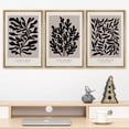 thumbnail image 2 of PixonSign Framed Canvas Print Wall Art Set French Retro Art Deco Flower Plants Nature Wilderness Illustrations Modern Art Minimalism Decorative for Living Room, Bedroom, Office - 16"x24"x3 Natural, 2 of 5