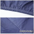 thumbnail image 4 of Blue PEVA Car Cover All Weather Breathable Rain Snow Sun Heat Resistant 3XXL:For Sedan 195"-209", 4 of 11