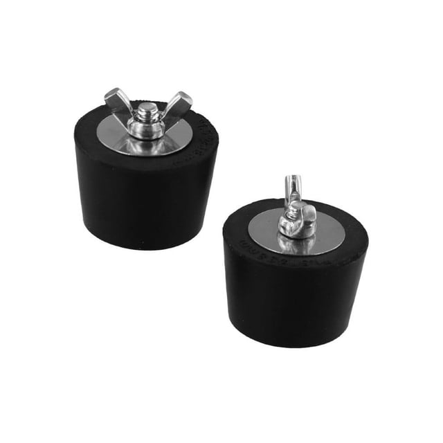 Mosiee 2Pcs 32Mm To 38Mm Winter Pool Plugs For Effective Drainage Protection Frost Swimming Pool Equipment Pipe Freeze Plug Parts