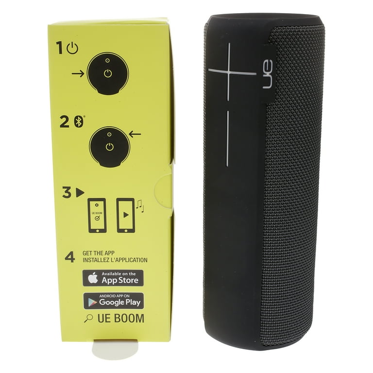 Logitech Ultimate Ears BOOM Bluetooth Speaker, Black