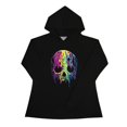 thumbnail image 3 of Gunia Women Halloween Sweatshirt Ladies Casual Skeleton Graphic Hooded Long Sleeve Pullover Hoodie For Women Fall Fashion Clothes Tops Yellow S-2Xl, 3 of 5