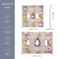 thumbnail image 2 of Yayeee Toggle Light Switch Wall Plate 3-Gang 6.37"x4.48" Decorative Outlet Cover, Purple Jam Jars, 2 of 7