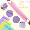 thumbnail image 3 of Fregadora exfoliante de espalda CANIPHA con asas de tela de nailon, 3 of 7