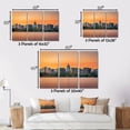 thumbnail image 4 of Designart "Madison Wisconsin Skyline Cityscape Charm" Cityscapes Wall Art Prints Set, 4 of 5