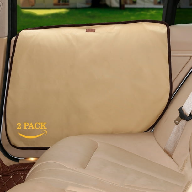 2 Pack Dog Car Door Protector Waterproof Car Door Cover Scratch Vehicle Door Protector Guard for Car Doors Dogs Claws Travel Back Window Nails Scratching Covers Walmart
