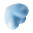 thumbnail image 1 of kurtrusly Cabinet Handle Heart Shape Solid Color Replacement Decorative Home Kitchen Bathroom Drawer Door Pull Knob Accessories Blue 1Set, 1 of 6