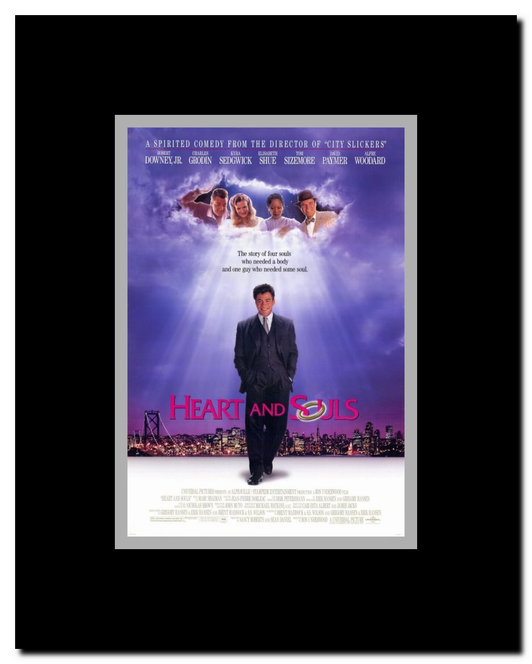 Heart And Souls Framed Movie Poster Walmart Com Walmart Com walmart