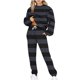 thumbnail image 1 of Puntoco Mujeres Chándal Sudadera Pantalones Conjuntos Deporte Blusa de Manga Larga Ropa Casual Conjuntos de Traje Puntoco Puntoco-317, 1 of 4