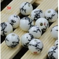 thumbnail image 5 of U8MO 4/20pc 12mm Blue And White Porcelain Ceramic Round Loose Beads Jewelry Making-4#-20pcs, 5 of 9