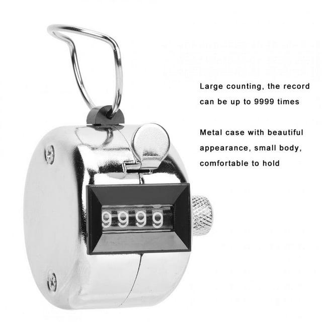 Handheld Counter, Stable Aluminium Alloy Counter, Conference Attendance Industry Traffic Flowing For Data Statistics