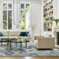 thumbnail image 7 of Moynesa 9'x12' Area Rug for Living Room Moroccan Ultra-Thin Machine Washable Large Carpet Non-Slip Bedroom Rug Non Shedding Accent Rug for Dining Room Office,Blue, 7 of 7