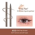 thumbnail image 1 of Judydoll-Lápiz Delineador de ojos líquido negro, resistente al agua, 24 horas de duración, maquillaje de ojos suave, superfino, nuevo （03 Cold tea browm, 1 of 5