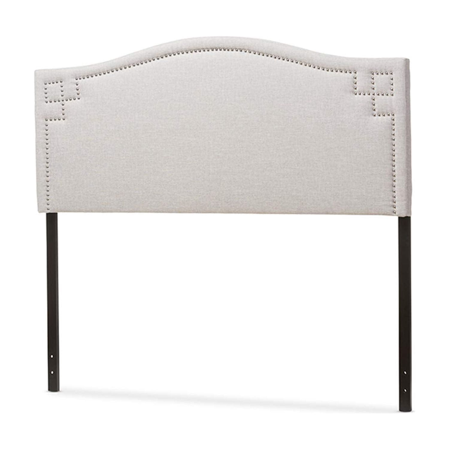 Baxton Studio Aubrey Modern and Contemporary Upholstered Headboard, Multiple Sizes and Colors
