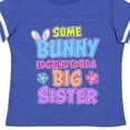 thumbnail image 4 of Inktastic Some Bunny is Going to Be a Big Sister with Bunny Ears and Flowers Girls Toddler T-Shirt, 4 of 5