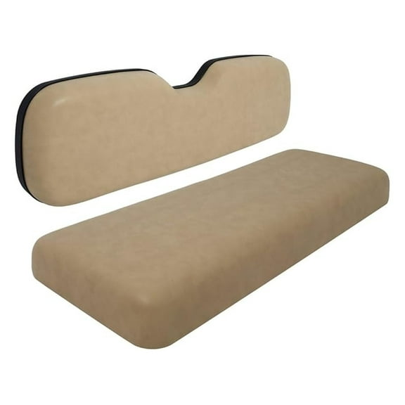 Universal Golf Cart Rear Seat Replacement Cushions for EZGO, for Club Car, for , Tan