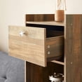 thumbnail image 2 of DormCo Yak About It Extra Tall Bookcase Table - Rustic, 2 of 5