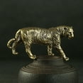 thumbnail image 5 of OUNONA  Tiger Craft Decoration Interior Quirky Vintage Office Golden, 5 of 8