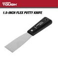 thumbnail image 3 of Hyper Tough 1.5-inch Flex Putty Knife, 3 of 14