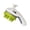 White, variant on Dog Shower Attachment, Dogs Shower Sprayer with Massage Head and Brush for Bathing Pets, Bathroom Shower Arm Compatible, Pet Grooming Tool