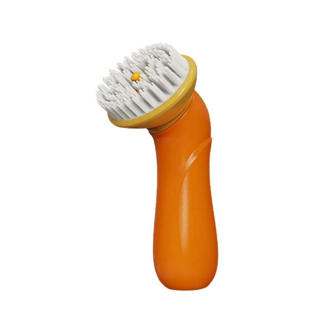 Cepillo de aseo para mascotas para bañar, masajear y eliminar el pelo: cepillo de silicona suave con mango antideslizante Cepillo de baño para perros y gatos